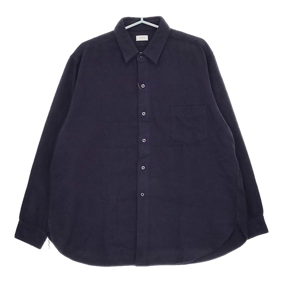 CIOTA 新品 FLANNEL REGULAR COLLAR LONG SLEEVE SHIRT スビン CIOTA 新品 FLANNEL REGULAR COLLAR LONG SLEEVE SHIRT スビン