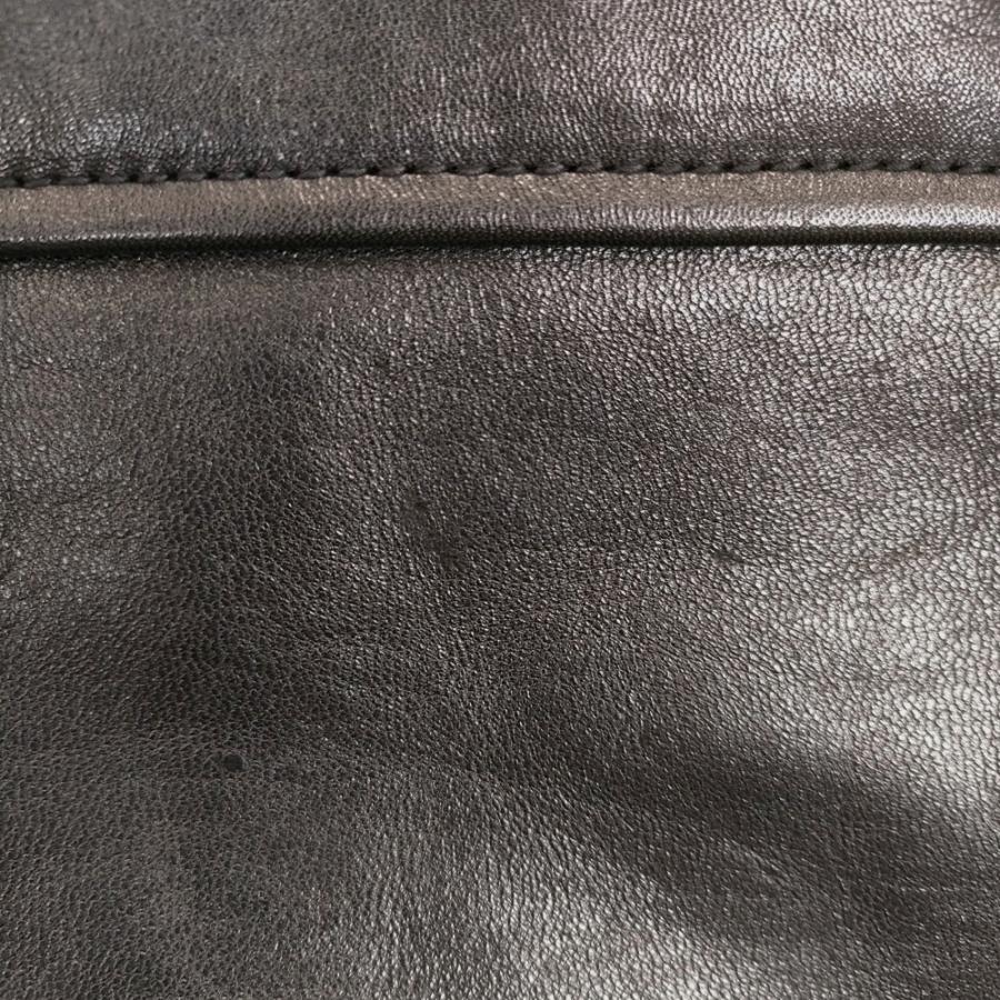 BRU NA BOINNE 新品 24AW B-1ジャンパー レザー 定価209000円 サイズL ジャケット ブラック ブルーナボイン 5-0328T 259967の画像