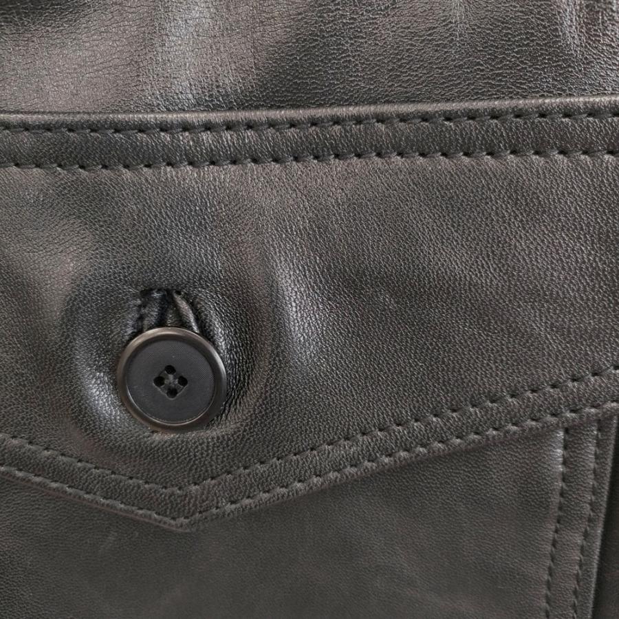 BRU NA BOINNE（ブルーナボイン） 新品 24AW B-1ジャンパー レザー