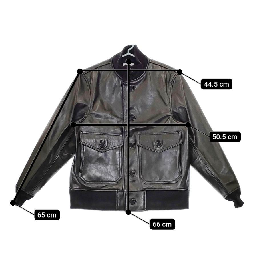 BRU NA BOINNE（ブルーナボイン） 新品 24AW B-1ジャンパー レザー