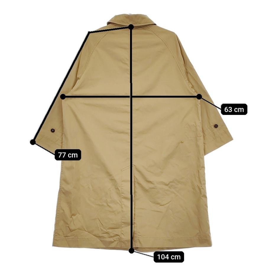 45rpm 45R ステンカラーコート ベージュ 45R（フォーティファイブアール） 45R/45rpm 薄ギャバの908ステン