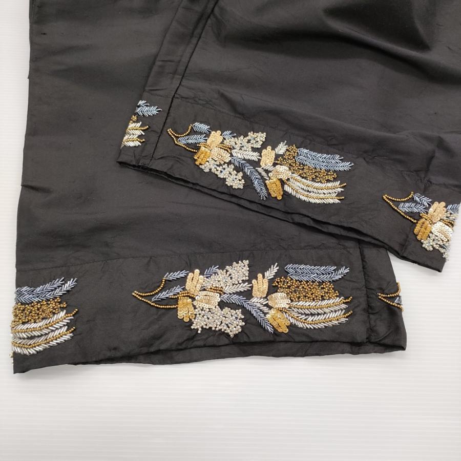 TOWAVASE 28-0031A Manon Pants シルク 刺繍 マノンパンツ 定価