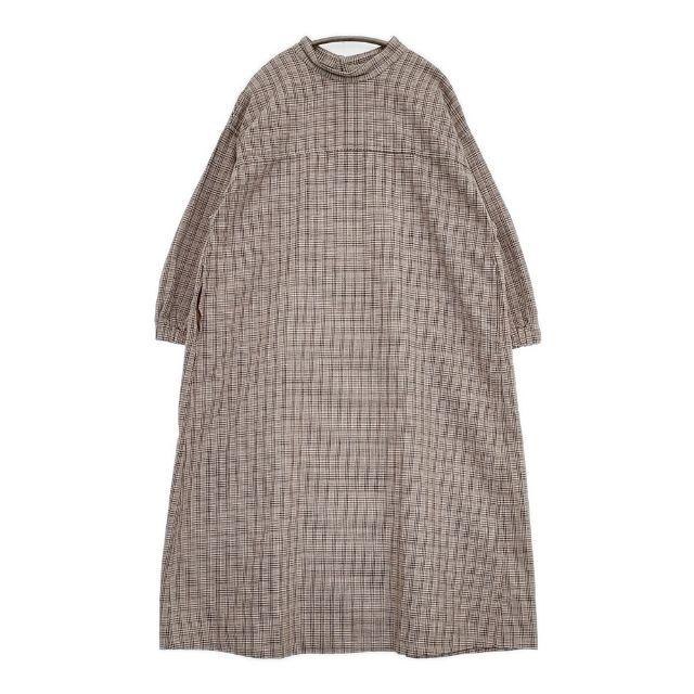 45r コットンツイードのドレス