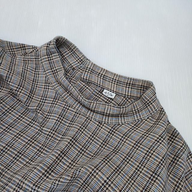 45R 45R/45rpm 春コットンツイードのドレス 定価52800円 ワンピース  