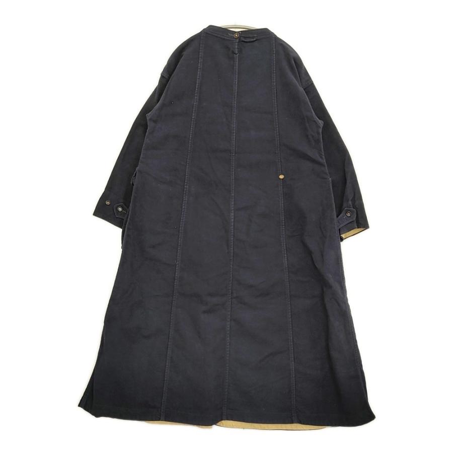 45R/45rpm モールサージストレッチのセイルドレス 定価40700円 ワンピース 紺 レディース フォーティーファイブアールピーエム【中古】5-0905T♪ 45R（フォーティファイブアール） 45R/45rpm モールサージストレッチの