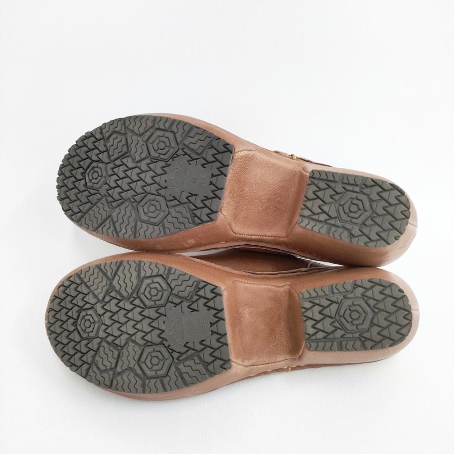 Hina Day Green ヒナ デイ グリーン オトナ厚底レザートング