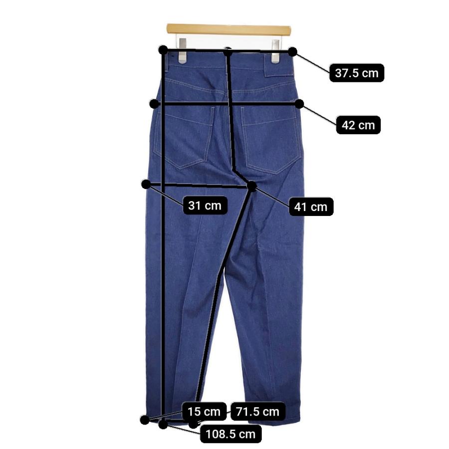 THE RERACS 22ss テーパードデニムパンツ46