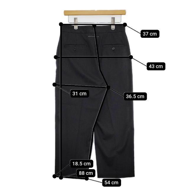 MM6 MM6/Maison Margiela ポリエステルウール センタープレス