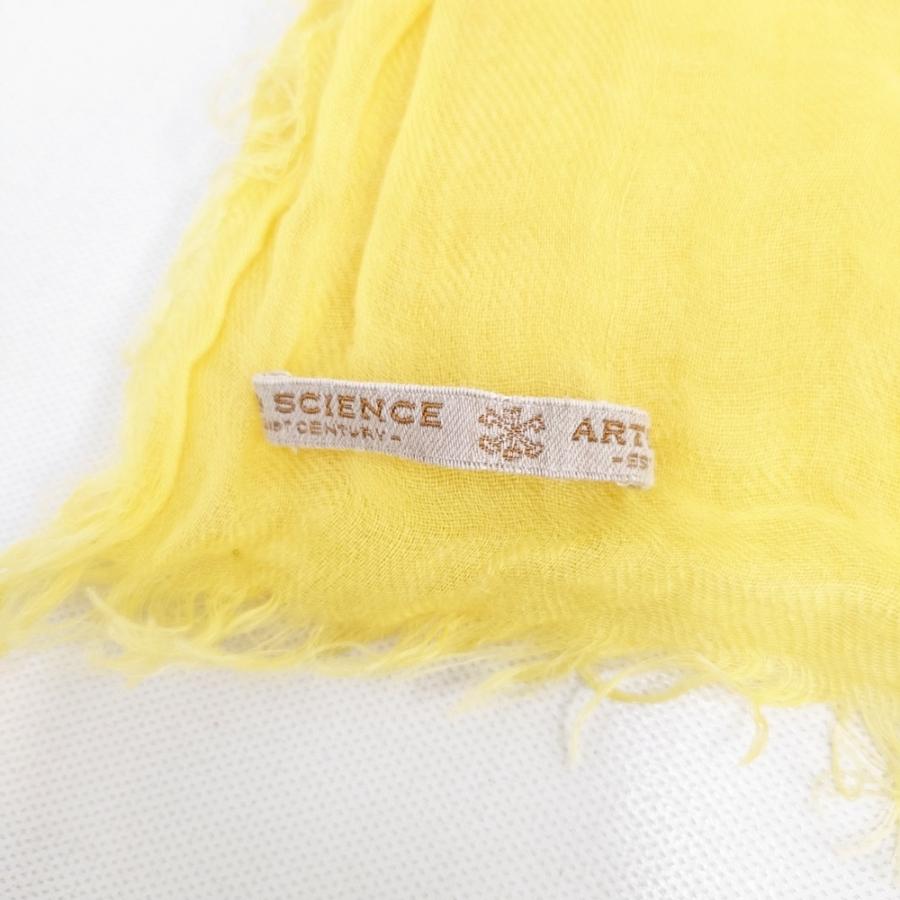 ARTS & SCIENCE（アーツアンドサイエンス） 無地 大判 マフラー