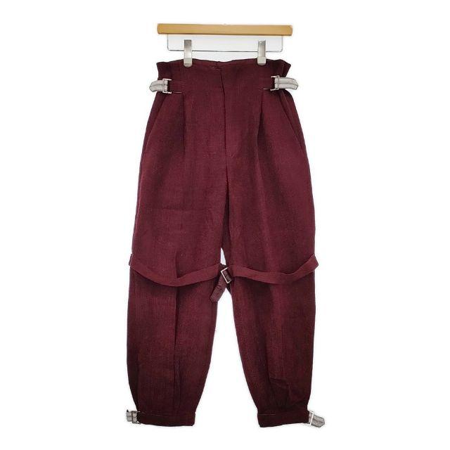 fumika uchida MOLE DOBBY BELTED SLACKS 定価74800円 FU-K-PT004