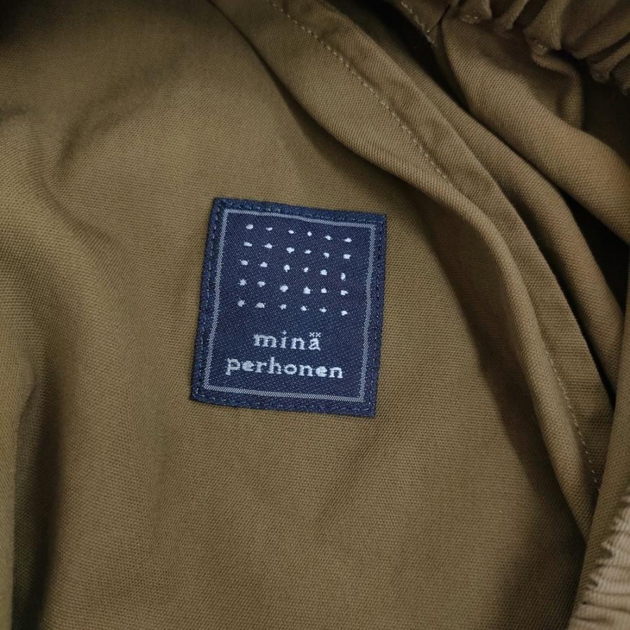 mina perhonen aca4603s choucho サイズ36 定価44000円 イージー パンツ 24-25AW ブラウン レディース ミナペルホネン【中古】5-0429M♪ mina perhonen（ミナペルホネン） mina perhonen aca4603s choucho