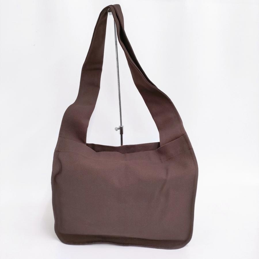 praline 完売品 VAGABOND STRAP L-HANDLE58 フランス製 キャンバス ショルダーバッグ 25SS ブラウン レディース【中古】5-0429G♪ praline 完売品 VAGABOND STRAP L-HANDLE58 フランス製 キャンバス