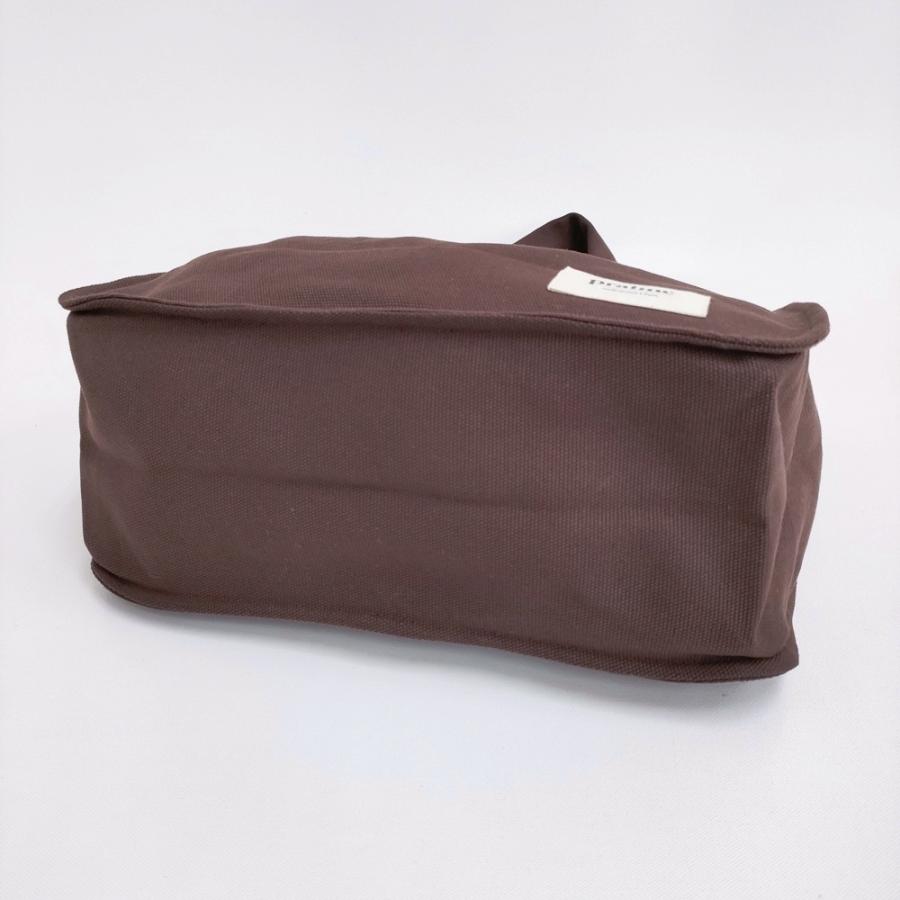 praline 完売品 VAGABOND STRAP L-HANDLE58 フランス製 キャンバス ショルダーバッグ 25SS ブラウン レディース【中古】5-0429G♪ praline 完売品 VAGABOND STRAP L-HANDLE58 フランス製 キャンバス