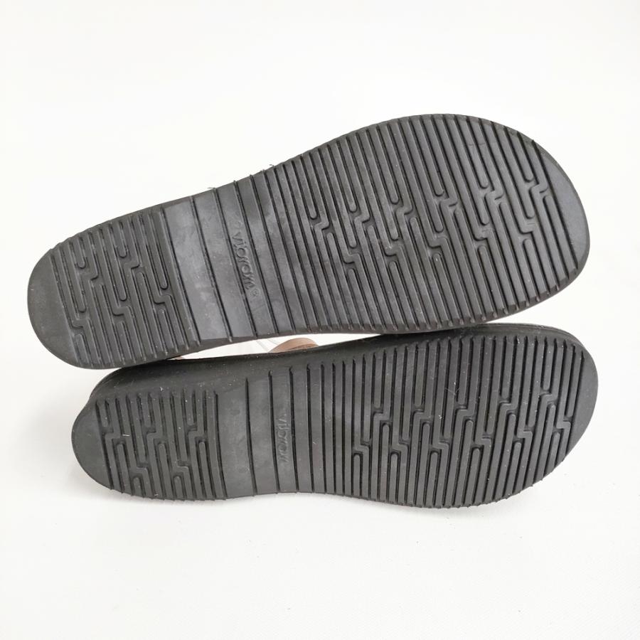 AURORA SHOES 未使用 Chinese Mary Jane チャイニーズメリージェーン 定価33000円 7C 靴 ブラウン オーロラシューズ 5-0523G 262424_3