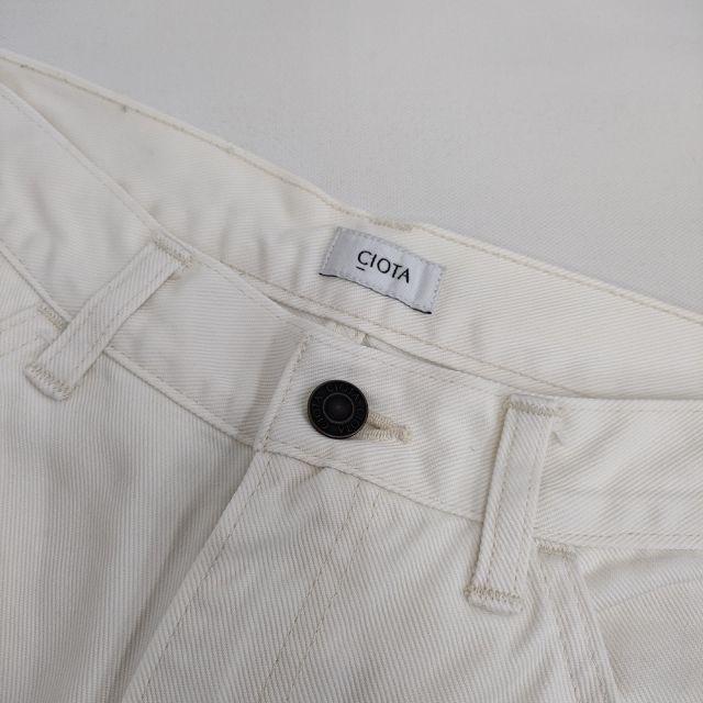 CIOTA（シオタ） CIOTA COTTON TWILL 5 POCKET PANTS 定価29700円 PTLM