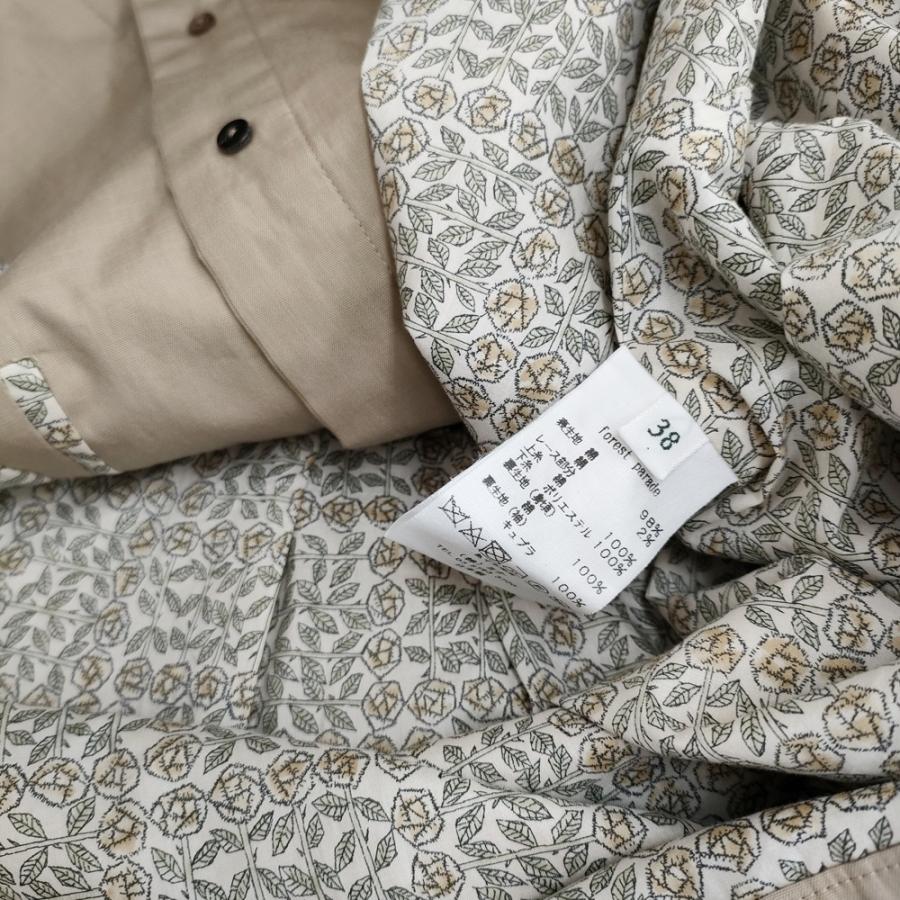 mina perhonen forest parade 定価88000円 aca2412 サイズ38 ブルゾン 24AW ベージュ レディース ミナペルホネン【中古】5-0514M♪ mina perhonen（ミナペルホネン） mina perhonen forest parade 定価