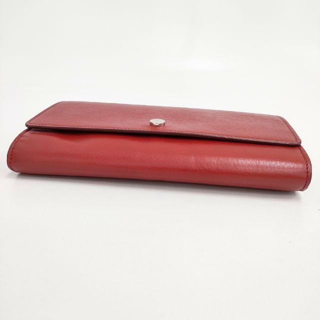 HIROFU クラッチバッグ レザー ショルダーバッグ レッド レディース ヒロフ【中古】5-0802G∞ HIROFU（ヒロフ） クラッチバッグ レザー ショルダーバッグ レッド 5