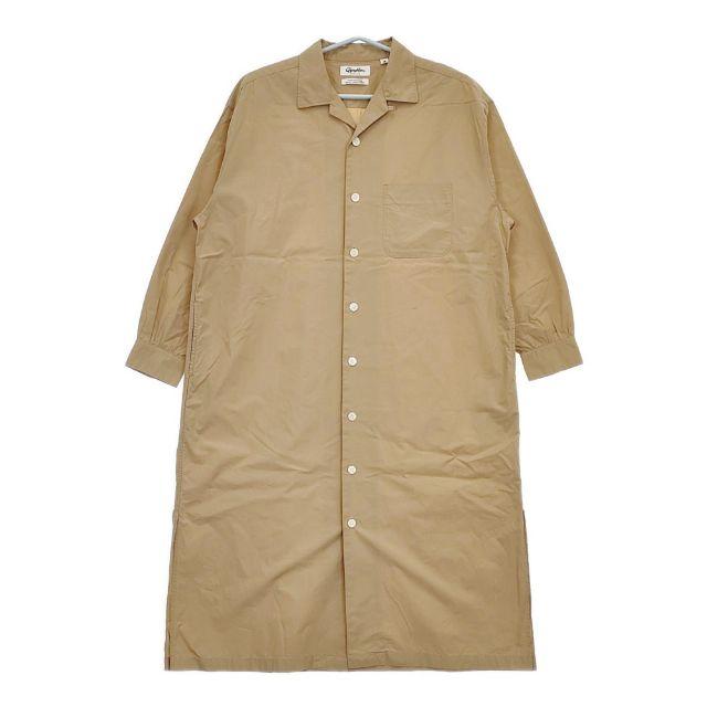 GYMPHLEX（ジムフレックス） コットン ロングシャツワンピ ワンピース