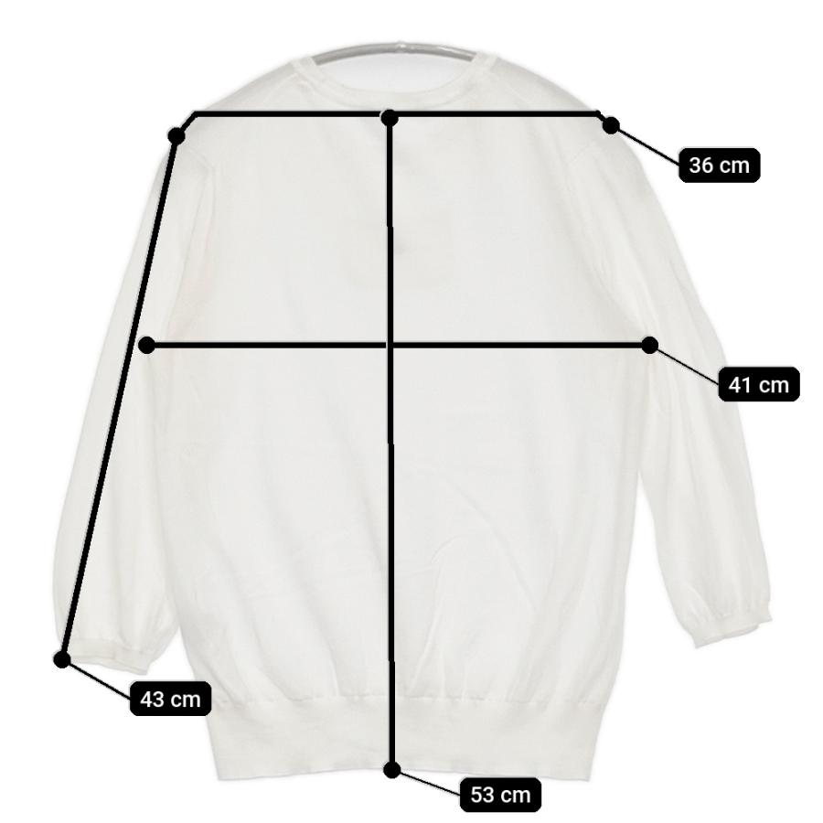mina perhonen tasca ads8980 サイズ38 定価41800円 コットン クルーネック ニット 25SS ホワイト レディース ミナペルホネン【中古】5-0603M♪ mina perhonen（ミナペルホネン） mina perhonen tasca ads8980 サイズ