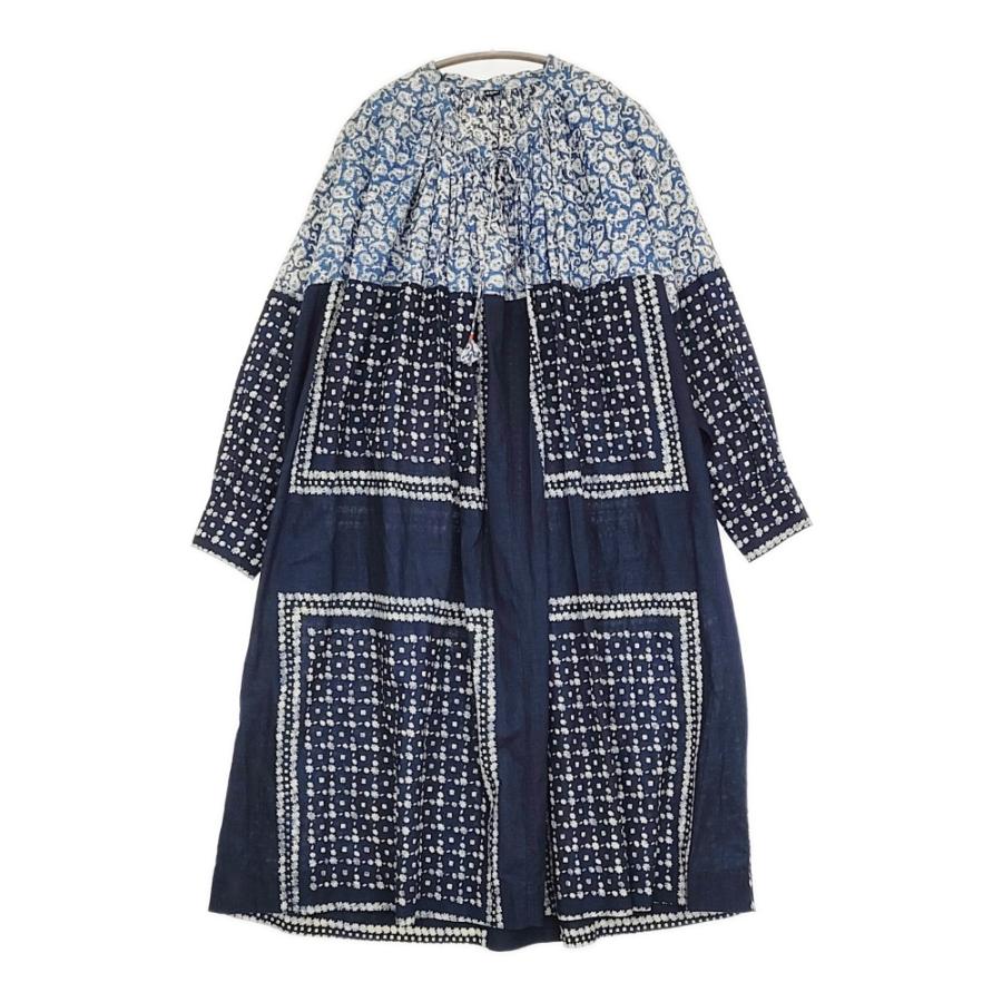45R インディゴ抜染 ワンピース 【公式通販】
