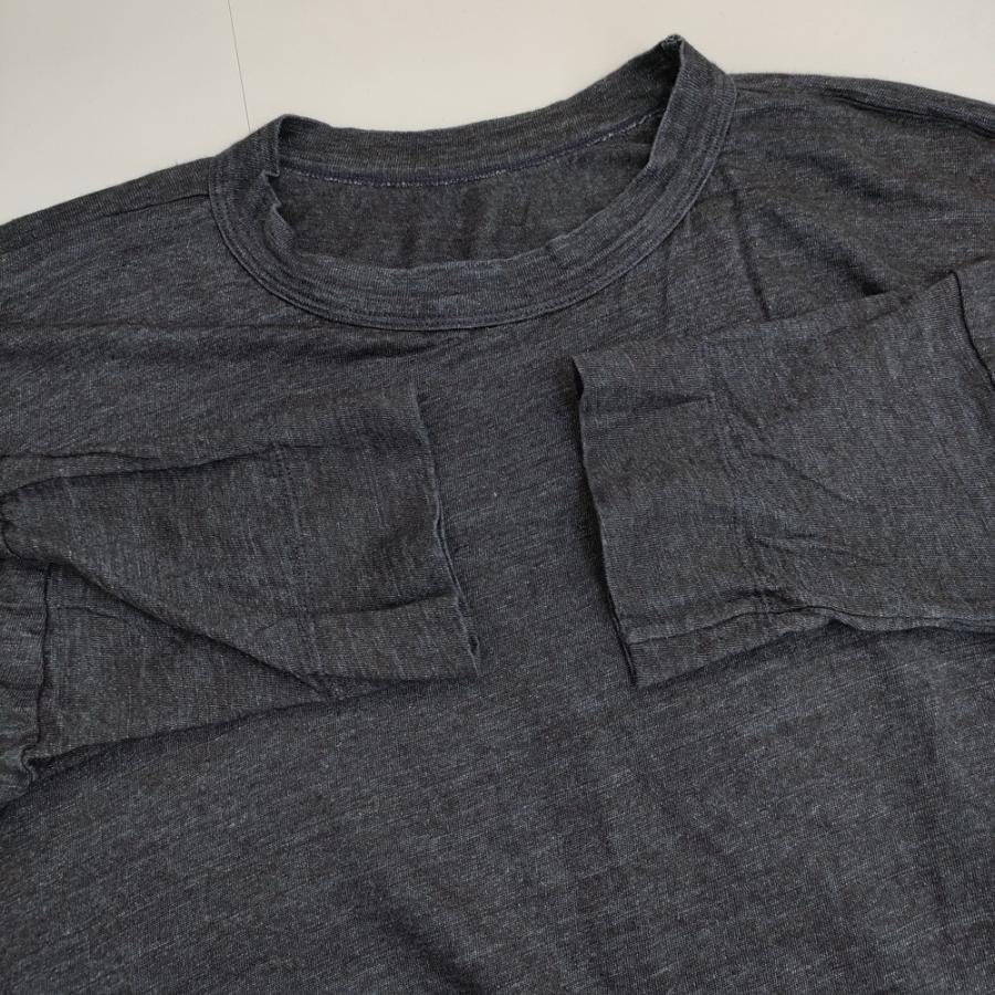 45R 45R/45rpm 5057317 リネン天竺のビッグTシャツ（インディゴ）定価  