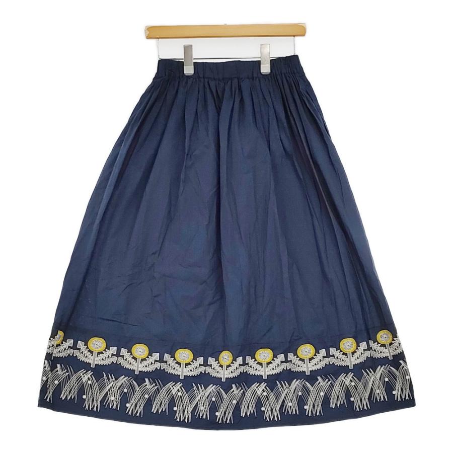 arth marble sud 新品 EMB zassou Skirt 雑草 刺繍 定価23100円  