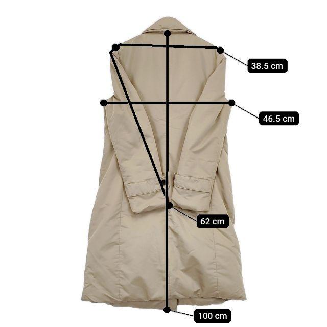 iCB トレンチ ダウンコート ベージュ アイシービー 5-1023A 265422