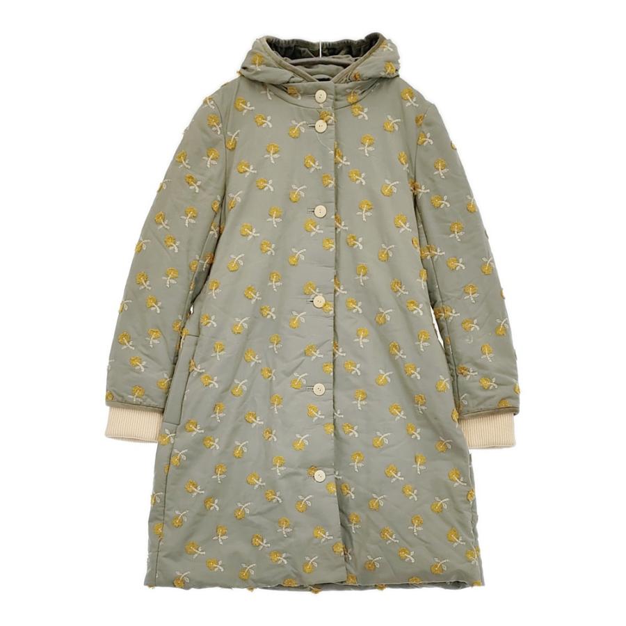 mina perhonen skip ra6372 サイズ36 ダウンコート グレー系 レディース ミナペルホネン【中古】5-1103A♪ mina perhonen（ミナペルホネン） mina perhonen skip ra6372 サイズ36