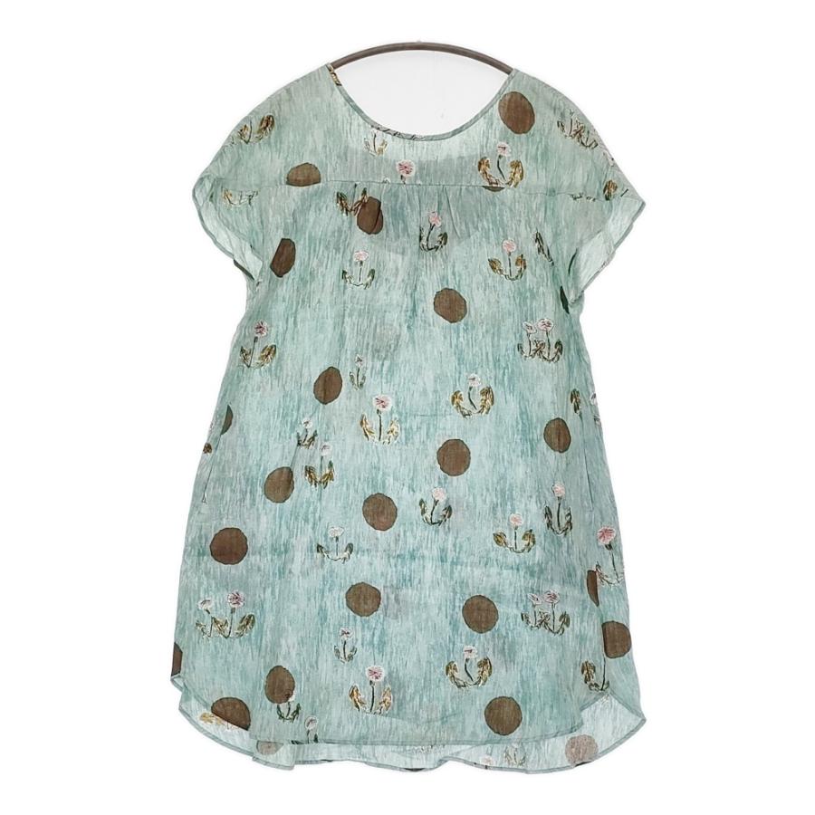 mina perhonen dandelion rs3968 定価50400円 サイズ36 ワンピース ミント グリーン レディース ミナペルホネン【中古】5-0708S♪ mina perhonen dandelion rs3968 定価50400円 サイズ36 ワンピース