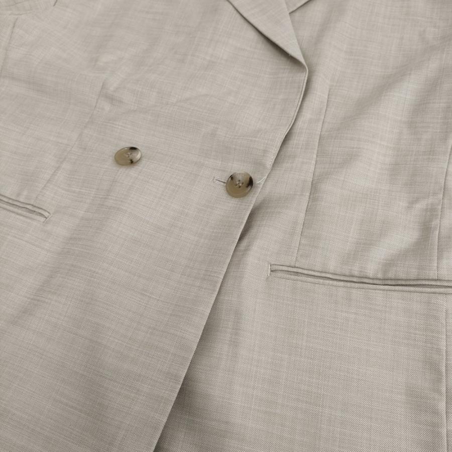 CLANE スリーブスリットジャケット 定価28600円 10108-3072 テーラードジャケット ベージュ レディース クラネ【中古】5-0628S♪ CLANE スリーブスリットジャケット 定価28600円 10108-3072 テーラード