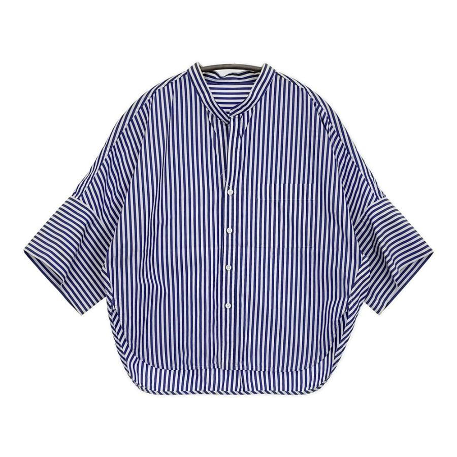 MACPHEE（マカフィー） コットンブロードハーフスリーブワイドシャツ