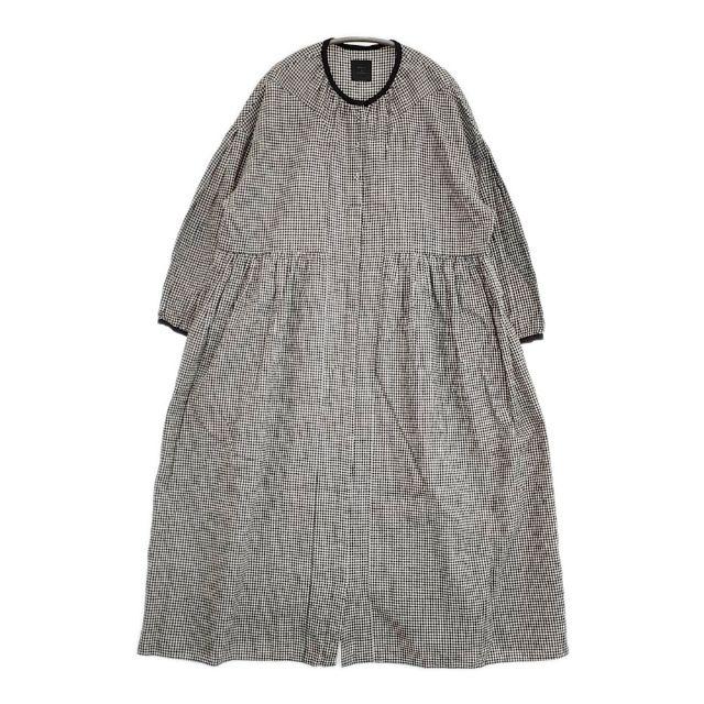 オオカミとフクロウ チェックワンピース チェックワンピース 夏