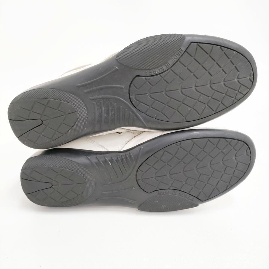 BENESU レザー アンクルブーツ サイドジップ 定価52800円 サイズ255