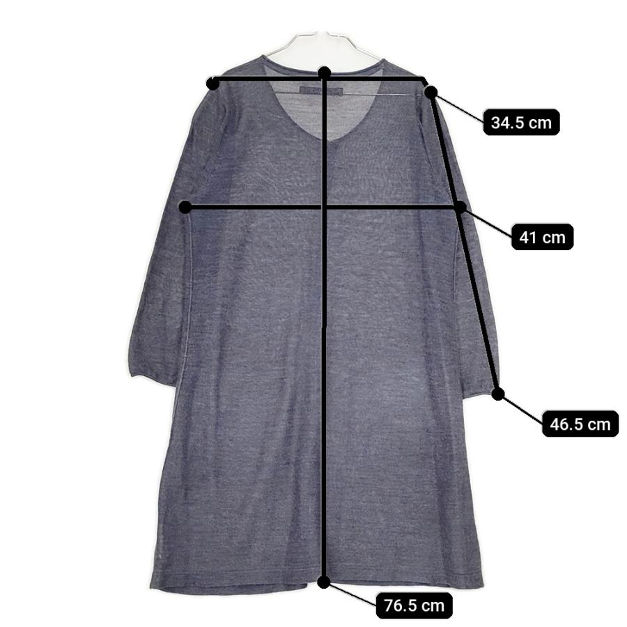 パラスパレスリネンカーディガン Pal'las Palace（パラスパレス） リネン サイズ2 シアー ロング丈