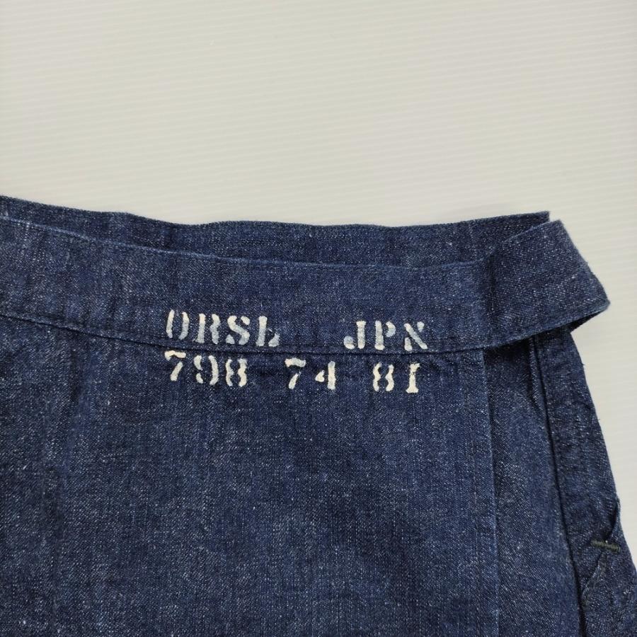 or Slow ラップスカート 巻きスカート マキシ 定価20790円 デニム ロングスカート ネイビー レディース オアスロウ【中古】5-1018G♪ or Slow ラップスカート 巻きスカート マキシ 定価20790円 デニム