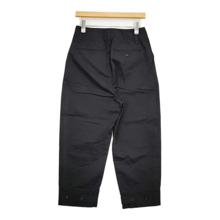 MARGARET HOWELL ORGANIC COTTON TWILL 2 578-3243004 定価38500円 パンツ 23AW ブラック マーガレットハウエル 5-1018G 267450_1