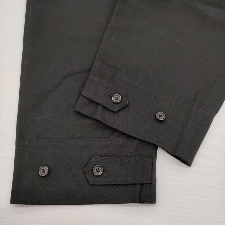 MARGARET HOWELL ORGANIC COTTON TWILL 2 578-3243004 定価38500円 パンツ 23AW ブラック マーガレットハウエル 5-1018G 267450_4