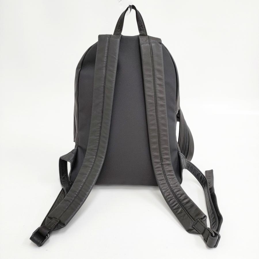 Yohji Yamamoto（ヨウジヤマモト） レザーバックパック 牛革 リュック
