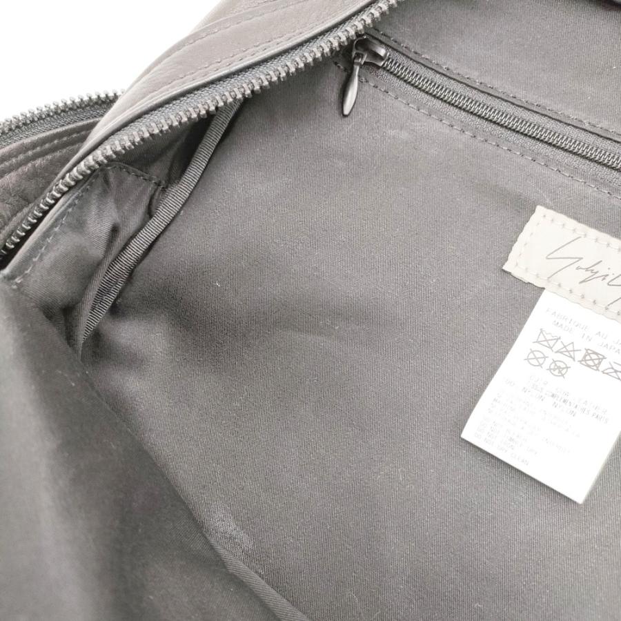 Yohji Yamamoto（ヨウジヤマモト） レザーバックパック 牛革 リュック