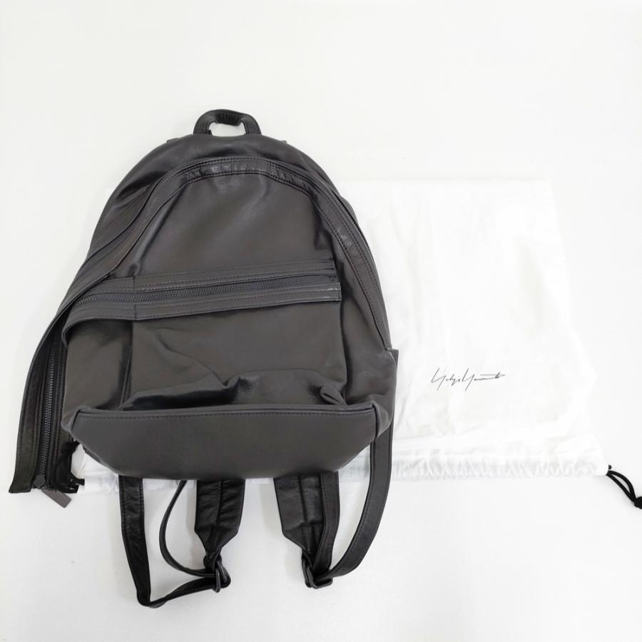 Yohji Yamamoto（ヨウジヤマモト） レザーバックパック 牛革 リュック