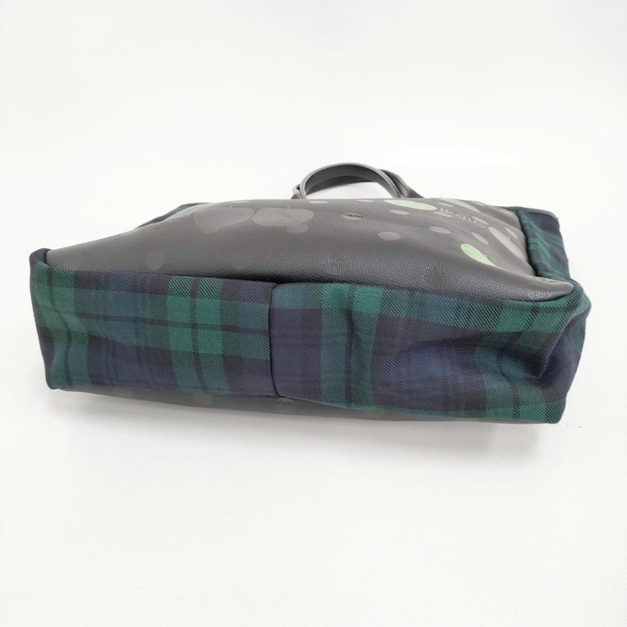 COMME des GARCONS/The Beatles タータンチェック リンゴ トートバッグ