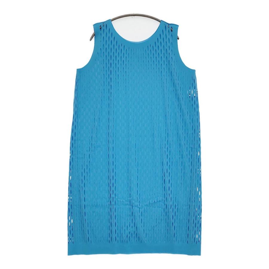 PLEATS PLEASE ISSEY MIYAKE PP11JH952 A-POC INSIDE サイズ3 ノースリーブワンピース ライトブルー レディース プリーツプリーズ【中古】5-0731S♪ PLEATS PLEASE ISSEY MIYAKE PP11JH952 A-POC INSIDE サイズ3