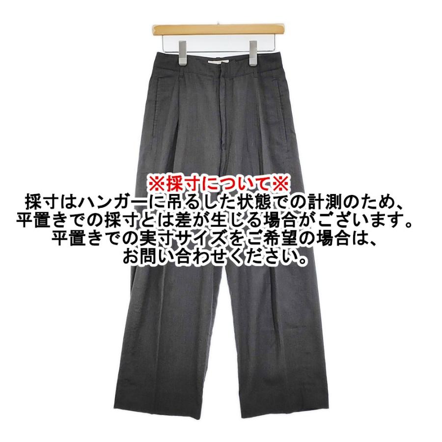 blurhms Wool Rayon Silk Super Wide Slacks BHS23S015 サイズ00