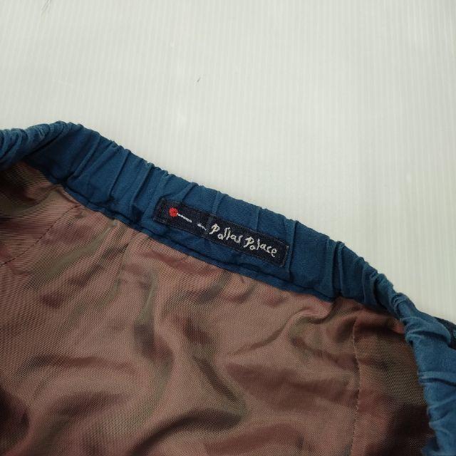 Pal'las Palace 藍染 花柄 インディゴ スカート ネイビー パラスパレス