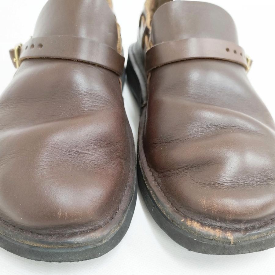 【美品・良品】✨AURORA SHOE オーロラシューズ　ブラウン6D 23cm AURORA SHOES ミドルイングリッシュ サイズ6.5D シューズ・靴 ブラウン