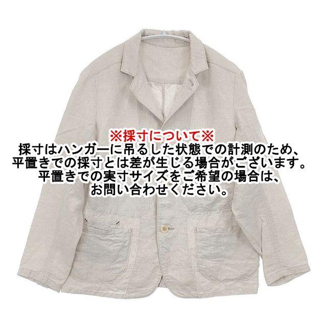 た〜ぼ〜　45rpm リネン100%ジャケットXL サイズ4 45R（フォーティファイブアール） 45R/45rpm リネンのSTジャケット