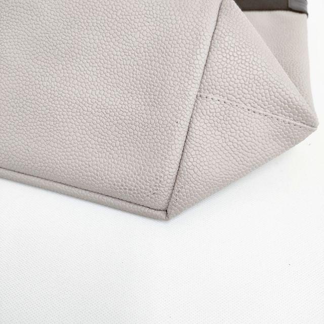 Herve Chapelier 705GPコーテッドキャンバススクエアトートL A4サイズ マスティック×モカ トートバッグ エルベシャプリエ 5-1015G 267966の画像