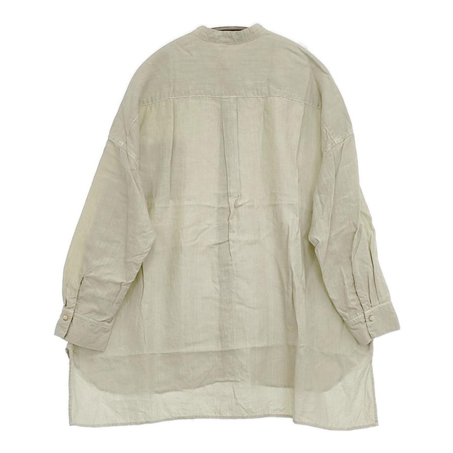 ネストローブ　リネン　長袖シャツ nest Robe（ネストローブ） nest Robe 01181-1034 リネンハイカウント