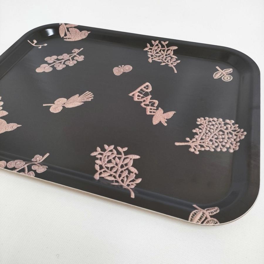 ミナペルホネン ⚮̈﻿ トレイ 羽型 mina perhonen forest parade 白樺トレイ L その他雑貨