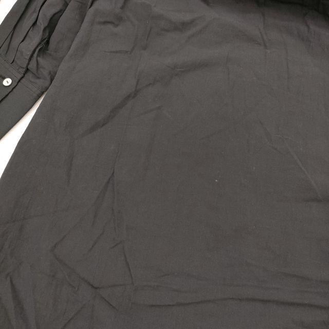 gungendo 里山パレット 24501502 コットン シャツワンピ ギャザー